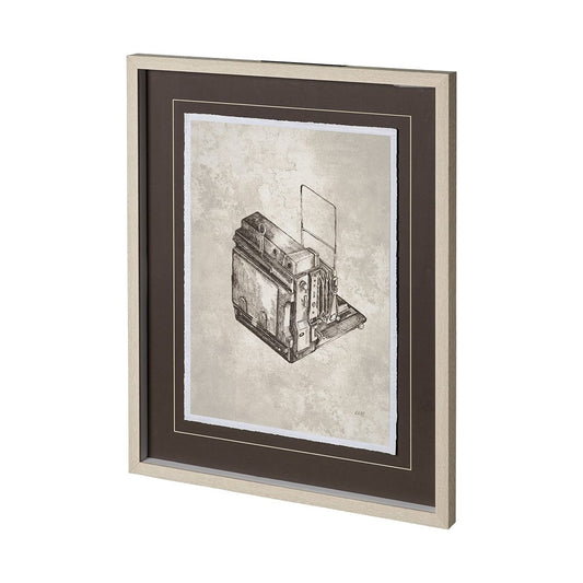 Mercana - Pacemaker Bronze II by Alarm a Hand Embellished Textured Framed Art Print Matted under Glass - 12717 view 1
