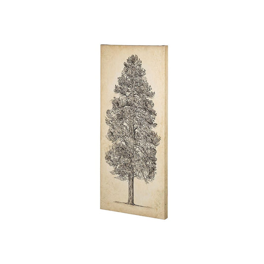 Mercana - Pacific North West Tree Sketch III by Melissa Wang a Hand Embellished Textured Canvas - 101432-S view 1