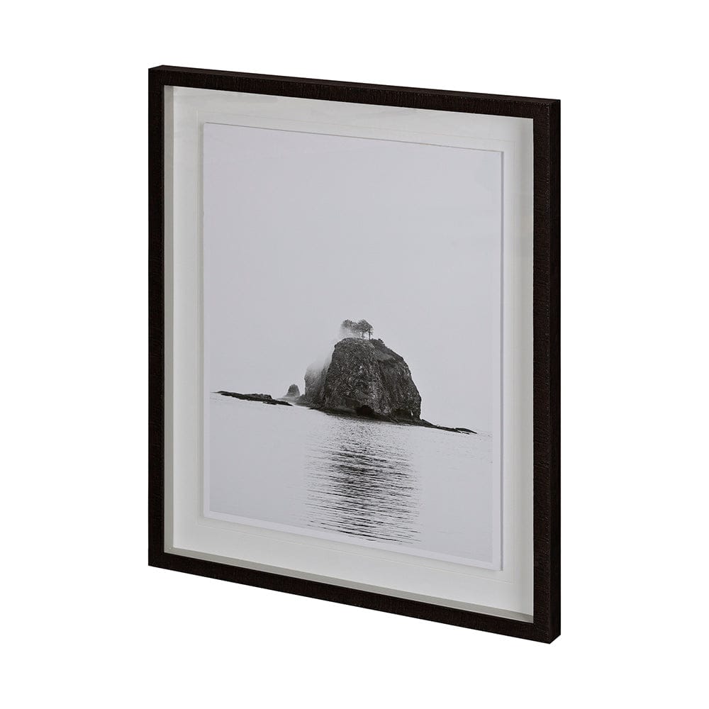 Mercana - Pacific Ocean Foggy Island by Goldie, Kyle a Framed Art Print Matted under Glass - 12335 view 1