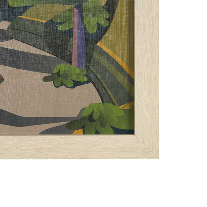 Mercana - Pacific Rim GO L by Mercana Studio a Hand Embellished Decograph Framed Art Print - 15894 view 3