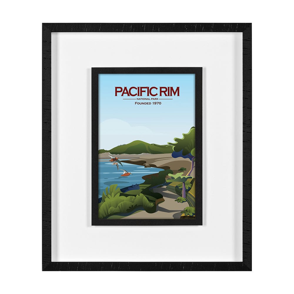Mercana - Pacific Rim GO M by Mercana Studio a Framed Art Print Matted under Glass - 15893 view 1