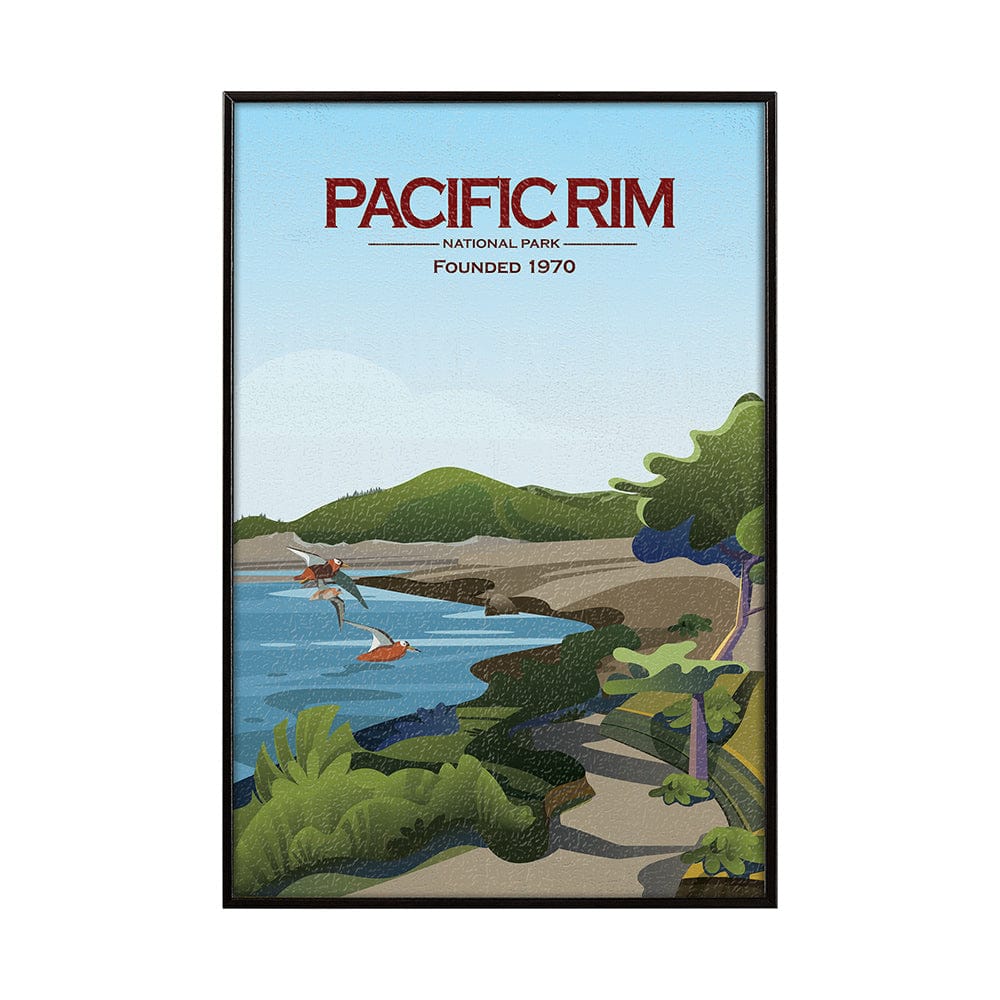 Mercana - Pacific Rim GO SM by Mercana Studio a Hand Embellished Decograph Framed Art Print - 15892 view 1