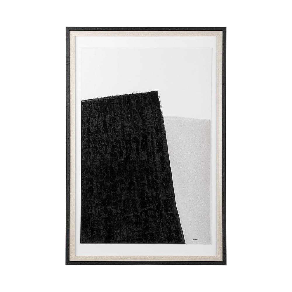 Mercana - Pages I by Mercana Studio a Hand Embelished Textured Framed Art Print Matted under Glass - 14012 view 1