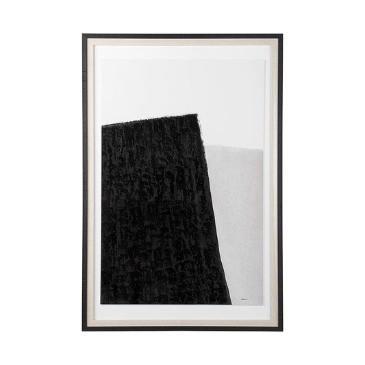 Mercana - Pages I by Mercana Studio a Hand Embelished Textured Framed Art Print Matted under Glass - 14012 view 1