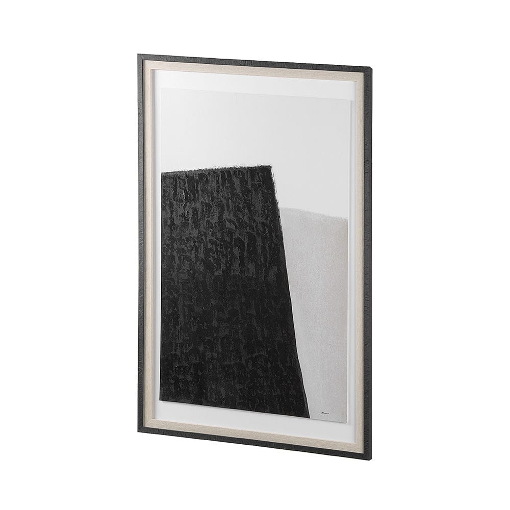 Mercana - Pages I by Mercana Studio a Hand Embelished Textured Framed Art Print Matted under Glass - 14012 view 3