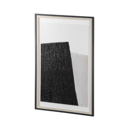 Mercana - Pages I by Mercana Studio a Hand Embelished Textured Framed Art Print Matted under Glass - 14012 view 3