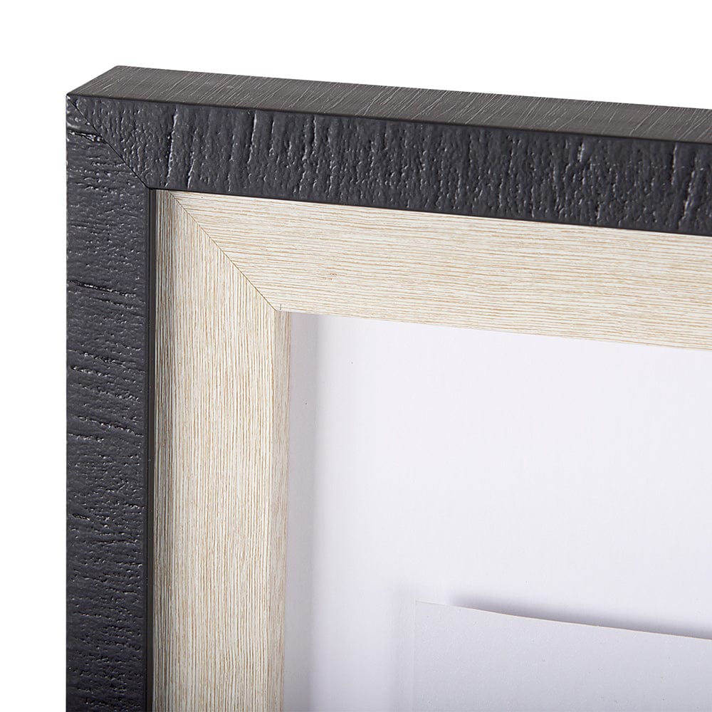 Mercana - Pages I by Mercana Studio a Hand Embelished Textured Framed Art Print Matted under Glass - 14012 view 5