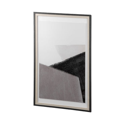Mercana - Pages II by Mercana Studio a Hand Embelished Textured Framed Art Print Matted under Glass - 14013 view 3