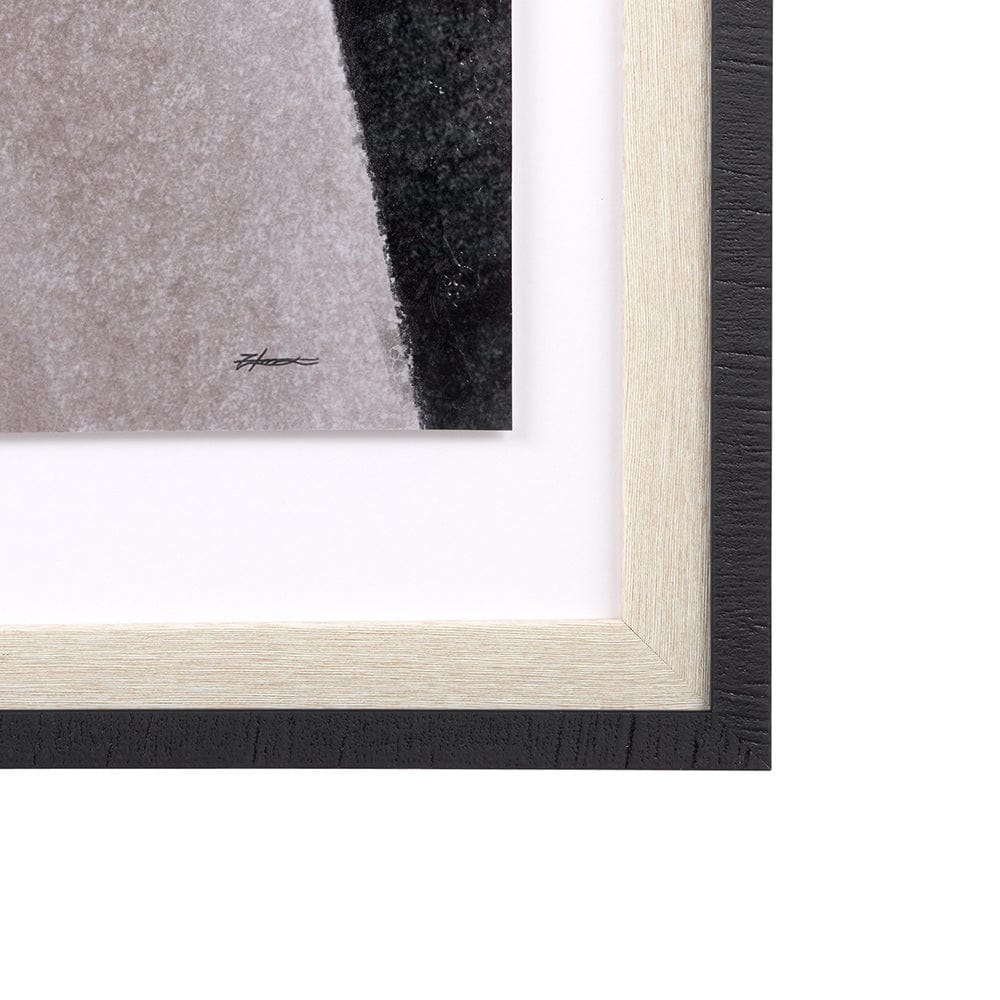 Mercana - Pages II by Mercana Studio a Hand Embelished Textured Framed Art Print Matted under Glass - 14013 view 4
