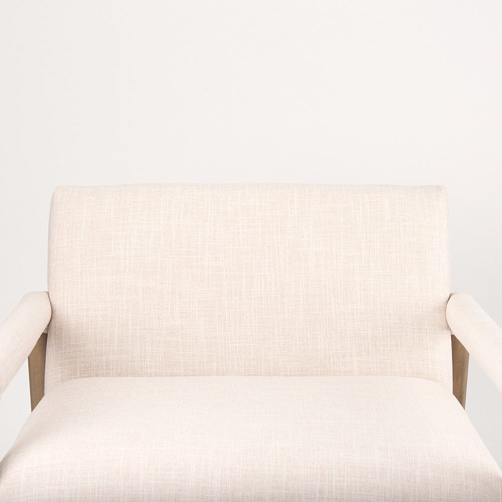 Mercana - Palisades Cream Upholstery w/ Solid Wood Accent Chair - 69919 view 7
