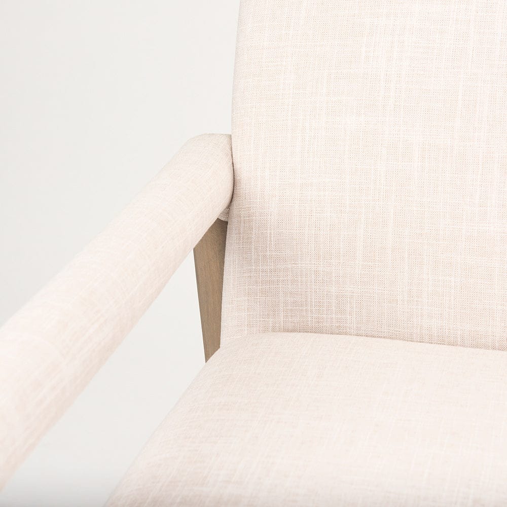 Mercana - Palisades Cream Upholstery w/ Solid Wood Accent Chair - 69919 view 9