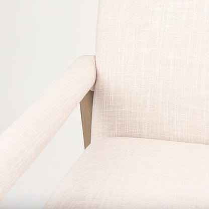 Mercana - Palisades Cream Upholstery w/ Solid Wood Accent Chair - 69919 view 9