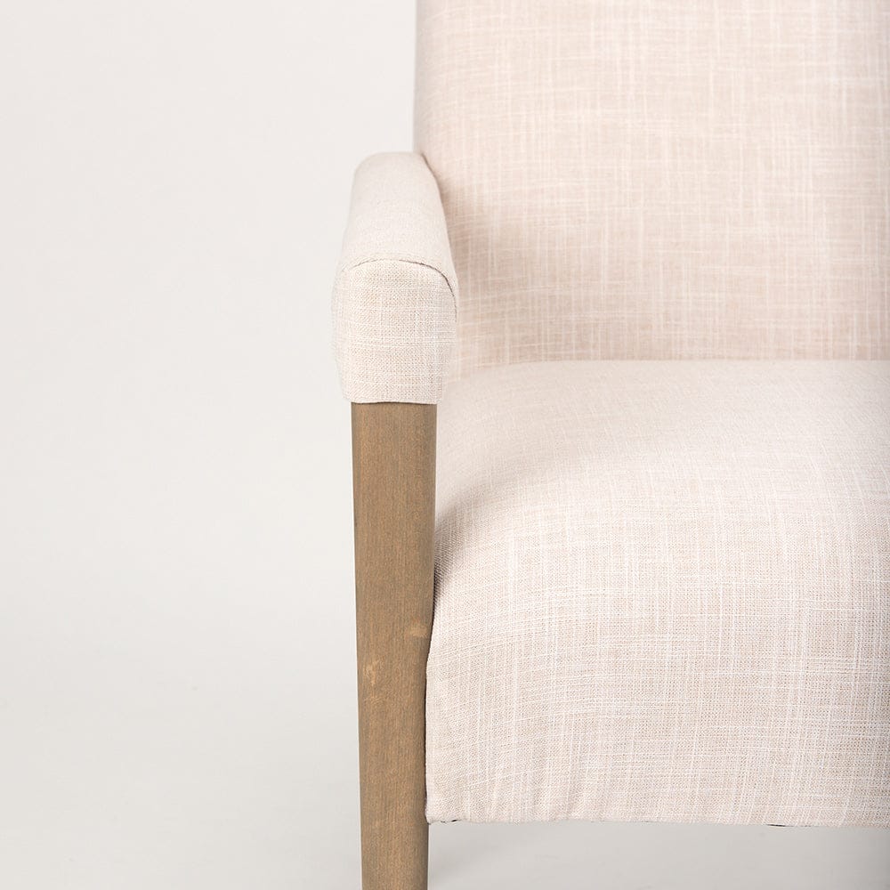 Mercana - Palisades Cream Upholstery w/ Solid Wood Accent Chair - 69919 view 10