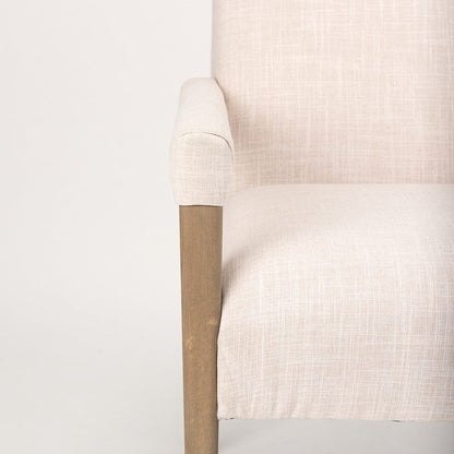 Mercana - Palisades Cream Upholstery w/ Solid Wood Accent Chair - 69919 view 10
