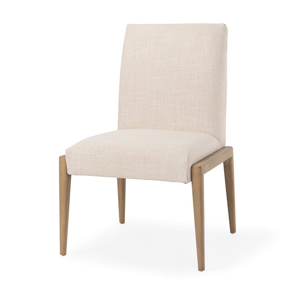 Mercana - Palisades Cream Upholstery w/ Solid Wood Armless Dining Chair (Set of 2) - 69823 view 1