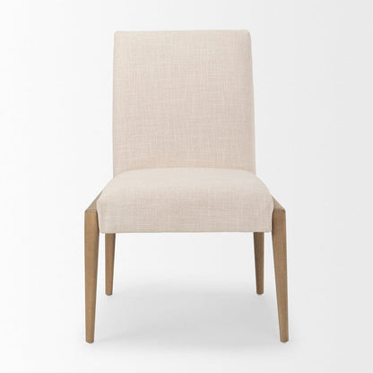 Mercana - Palisades Cream Upholstery w/ Solid Wood Armless Dining Chair (Set of 2) - 69823 view 2