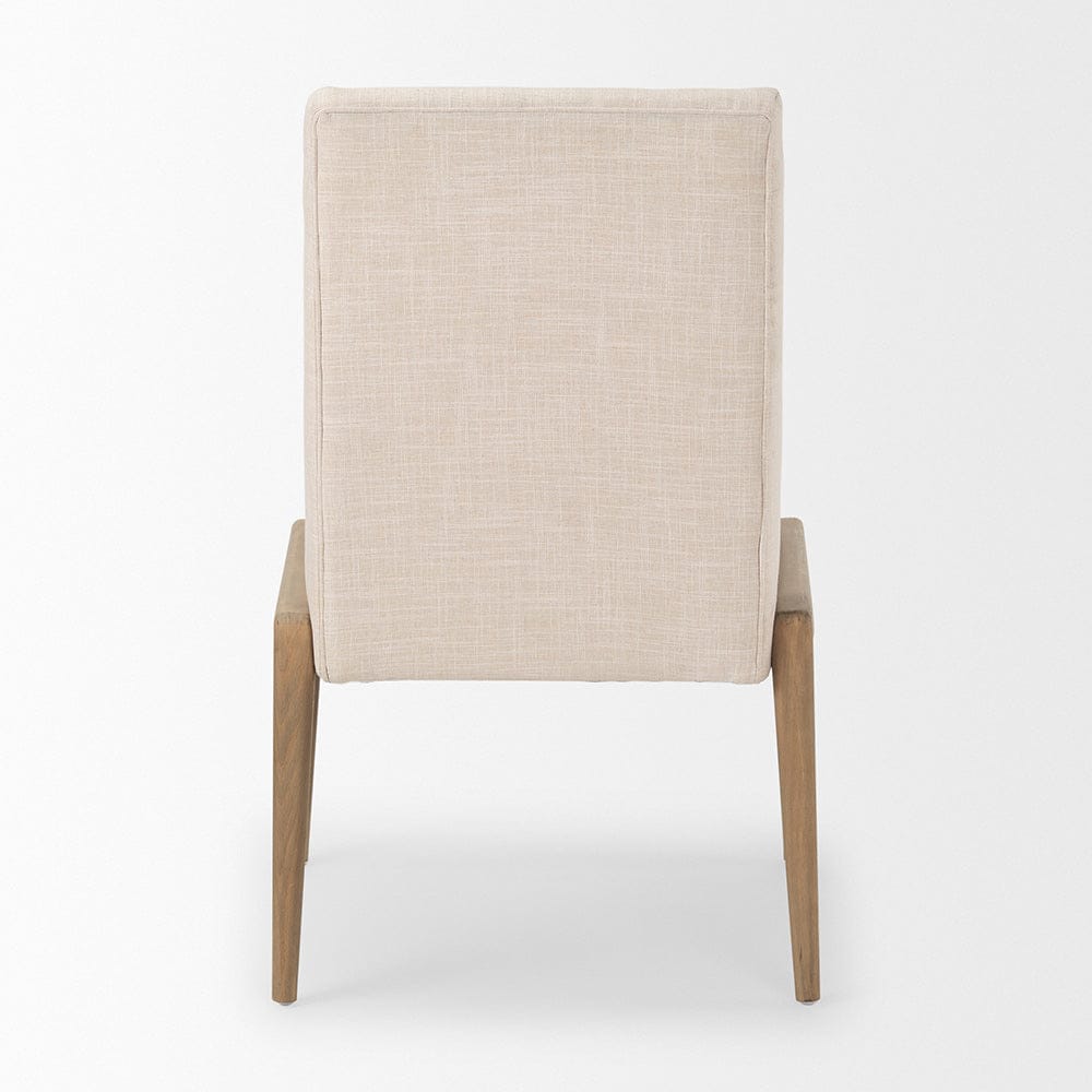 Mercana - Palisades Cream Upholstery w/ Solid Wood Armless Dining Chair (Set of 2) - 69823 view 4