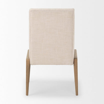 Mercana - Palisades Cream Upholstery w/ Solid Wood Armless Dining Chair (Set of 2) - 69823 view 4