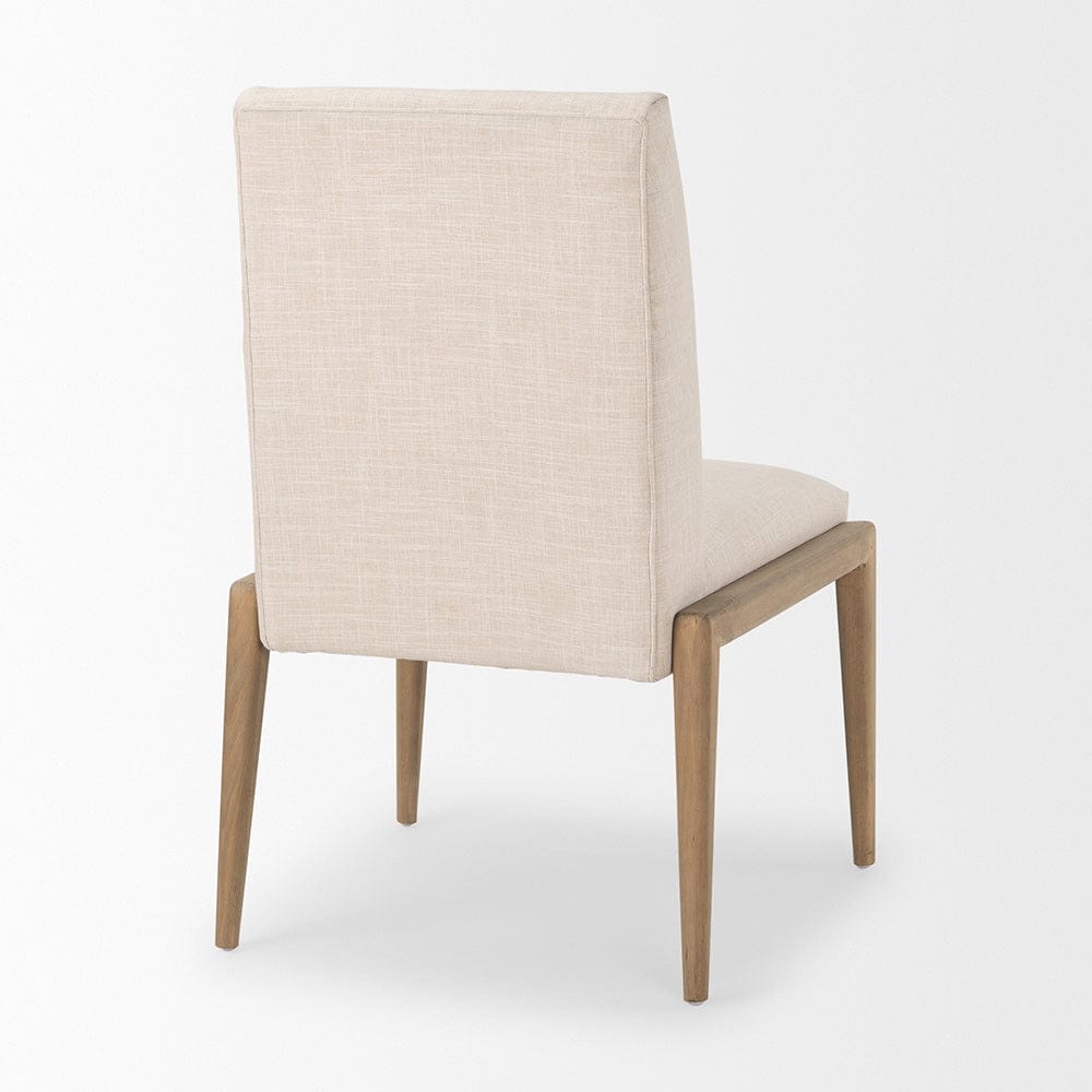 Mercana - Palisades Cream Upholstery w/ Solid Wood Armless Dining Chair (Set of 2) - 69823 view 5