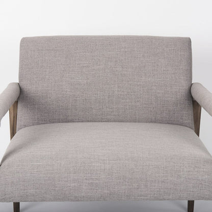 Mercana - Palisades Gray Fabric w/ Brown Wood Frame Accent Chair - 69822 view 6