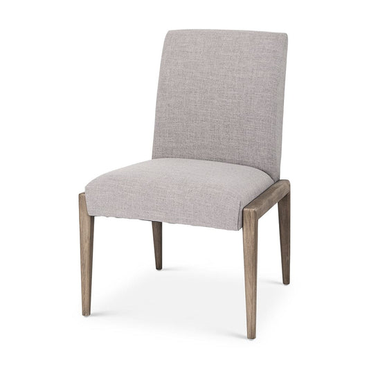 Mercana - Palisades Gray Upholstery w/ Solid Wood Armless Dining Chair (Set of 2) - 69824 view 1