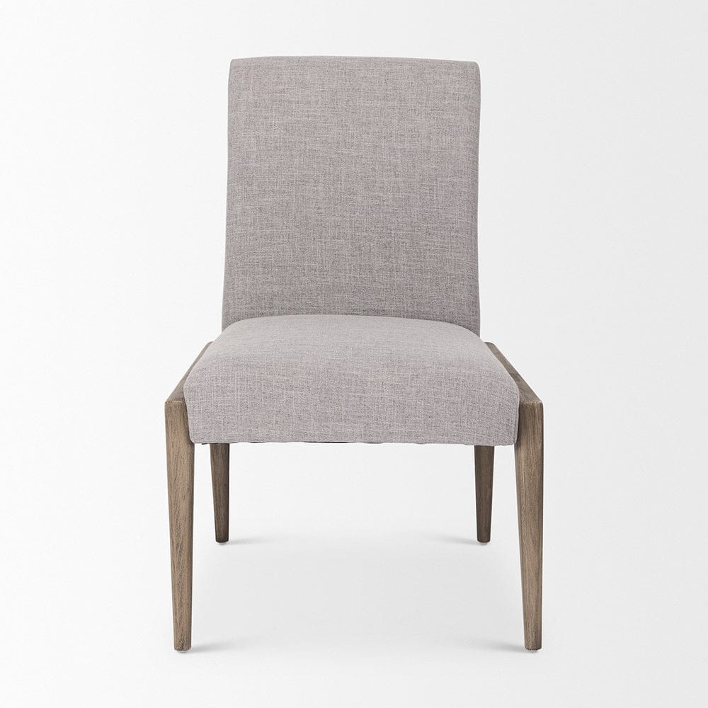 Mercana - Palisades Gray Upholstery w/ Solid Wood Armless Dining Chair (Set of 2) - 69824 view 2
