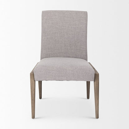 Mercana - Palisades Gray Upholstery w/ Solid Wood Armless Dining Chair (Set of 2) - 69824 view 2
