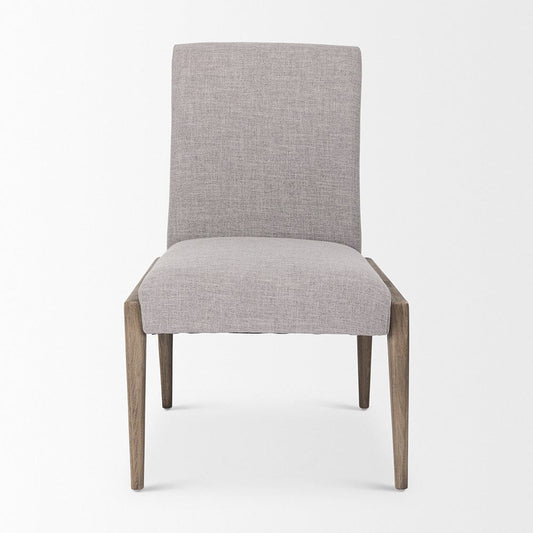 Mercana - Palisades Gray Upholstery w/ Solid Wood Armless Dining Chair (Set of 2) - 69824 view 2