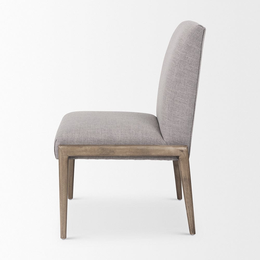 Mercana - Palisades Gray Upholstery w/ Solid Wood Armless Dining Chair (Set of 2) - 69824 view 3