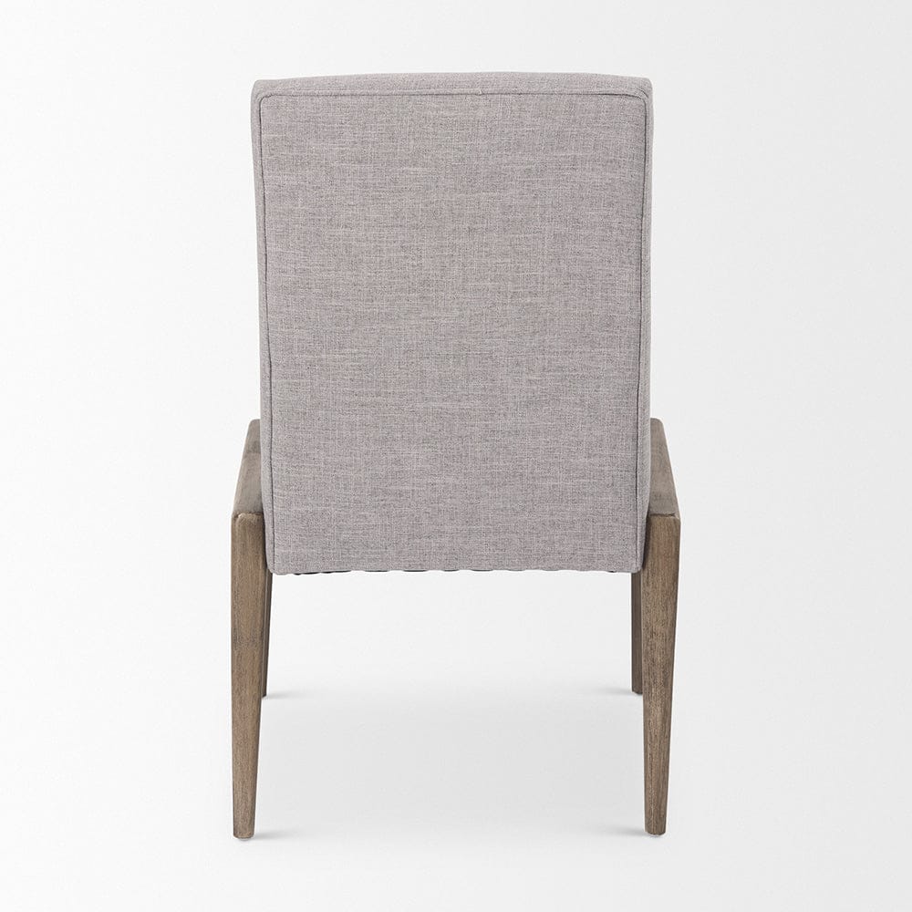 Mercana - Palisades Gray Upholstery w/ Solid Wood Armless Dining Chair (Set of 2) - 69824 view 4