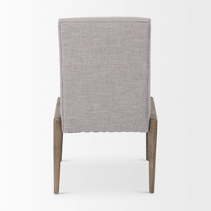 Mercana - Palisades Gray Upholstery w/ Solid Wood Armless Dining Chair (Set of 2) - 69824 view 4