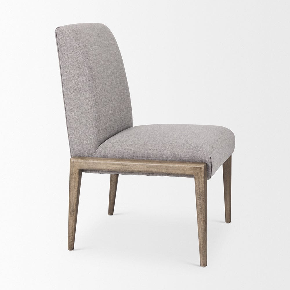 Mercana - Palisades Gray Upholstery w/ Solid Wood Armless Dining Chair (Set of 2) - 69824 view 5
