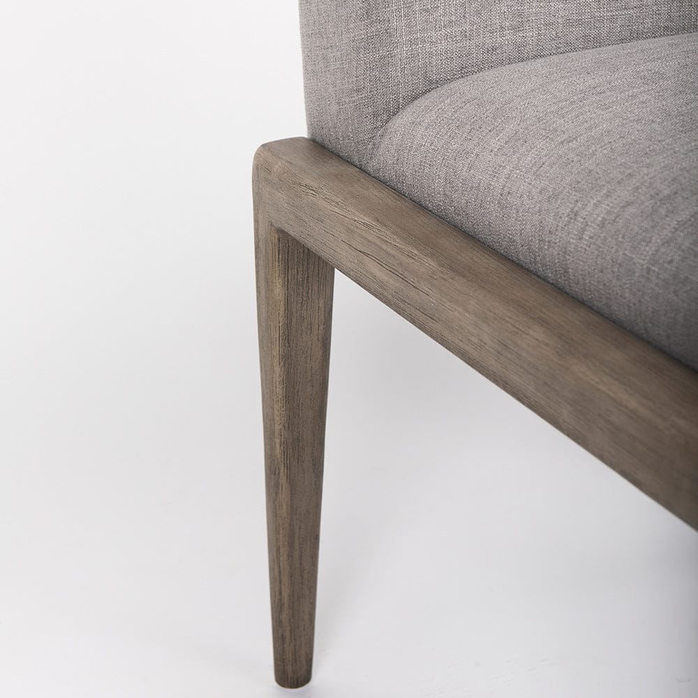 Mercana - Palisades Gray Upholstery w/ Solid Wood Armless Dining Chair (Set of 2) - 69824 view 7