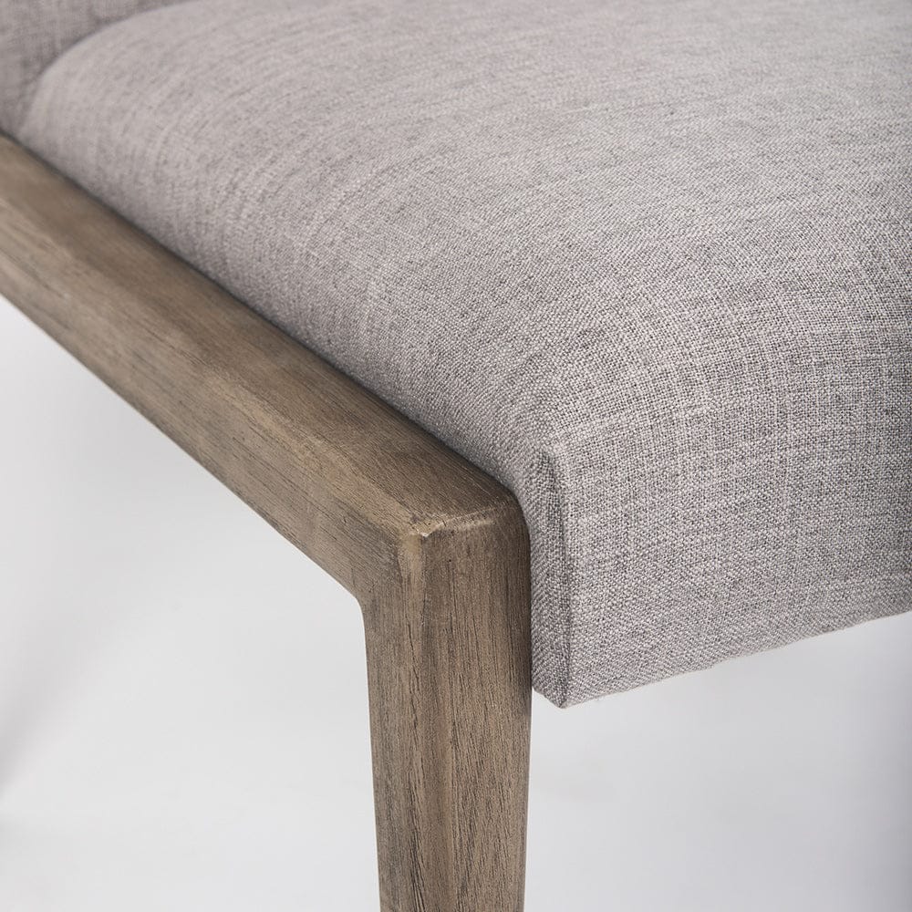Mercana - Palisades Gray Upholstery w/ Solid Wood Armless Dining Chair (Set of 2) - 69824 view 8