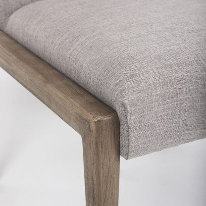 Mercana - Palisades Gray Upholstery w/ Solid Wood Armless Dining Chair (Set of 2) - 69824 view 8