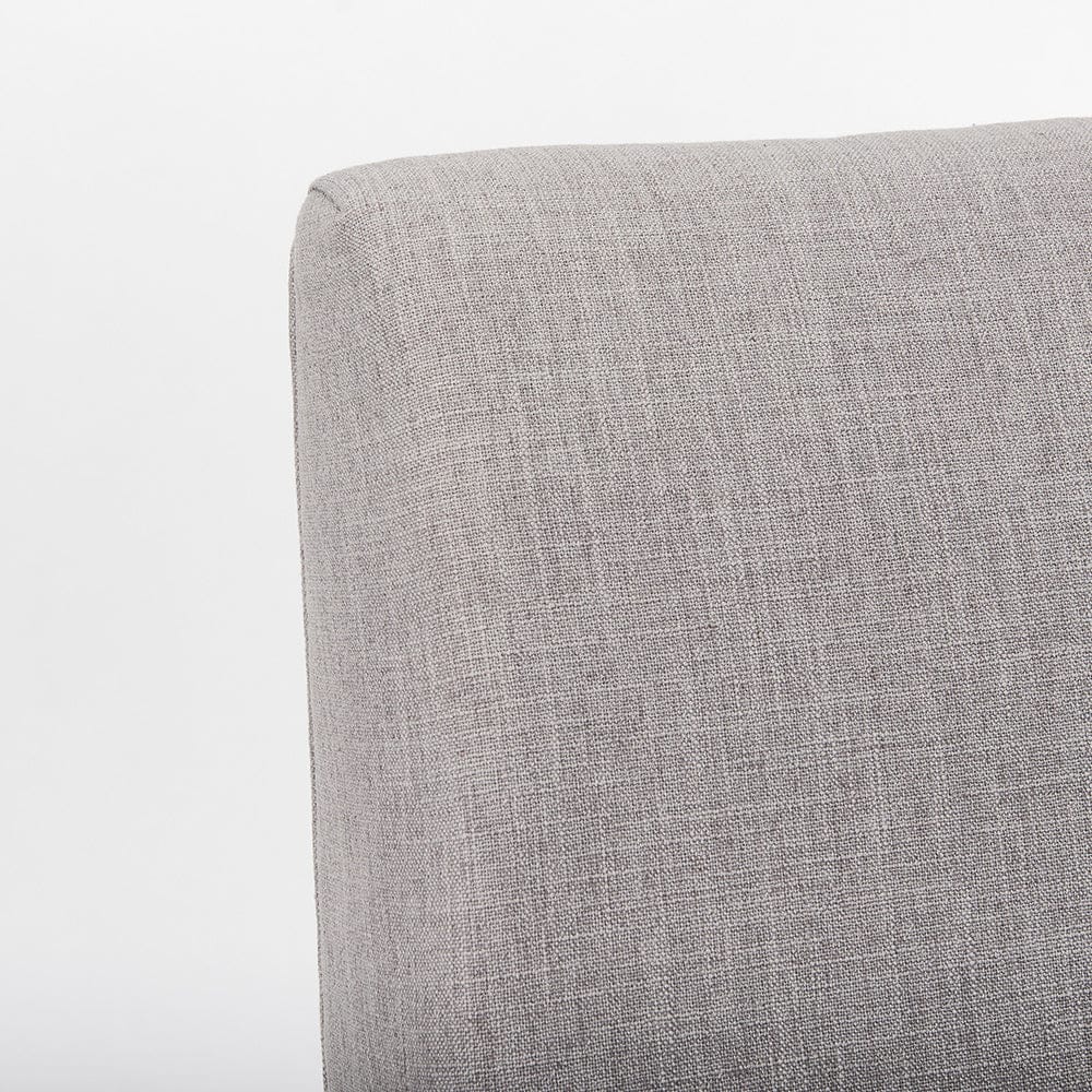 Mercana - Palisades Grey Fabric Wrap Brown Wooden Frame Dining Chair - 68195_CLOSEOUT view 9