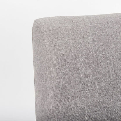 Mercana - Palisades Grey Fabric Wrap Brown Wooden Frame Dining Chair - 68195_CLOSEOUT view 9