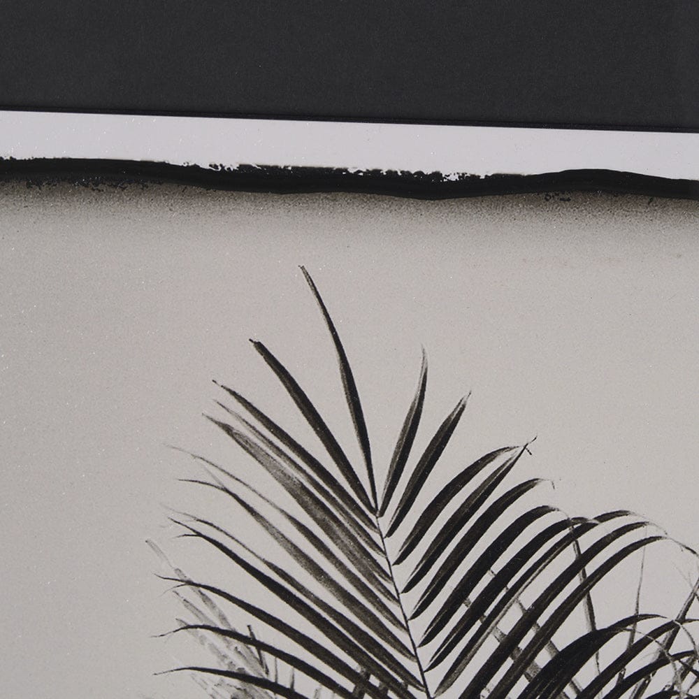 Mercana - Palm Tree Sepia II by Debra Van Swearingen a Hand Embellished Framed Art Print Matted under Glass - 15535 view 7