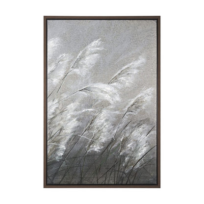 Mercana - Pampas Grass Breeze II by Mercana Studio a Hand Embellished Textured Framed Canvas - 102629-FL view 1