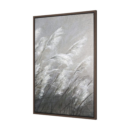 Mercana - Pampas Grass Breeze II by Mercana Studio a Hand Embellished Textured Framed Canvas - 102629-FL view 2
