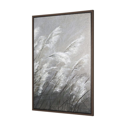 Mercana - Pampas Grass Breeze II by Mercana Studio a Hand Embellished Textured Framed Canvas - 102629-FL view 2