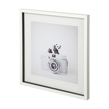 Mercana - Panda & Vintage Camera by Susannah Tucker Photography a Framed Art Print Matted under Glass - 12080 view 2