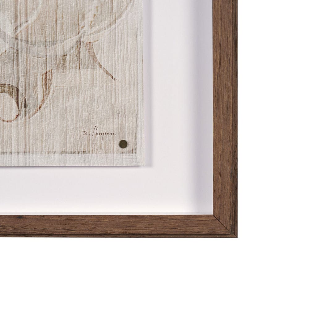 Mercana - Panel Etching I by Mercana Studio a Hand Embellished Framed Art Print under Glass - 15874 view 3