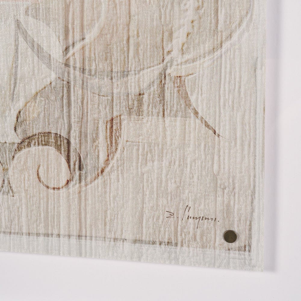 Mercana - Panel Etching I by Mercana Studio a Hand Embellished Framed Art Print under Glass - 15874 view 6