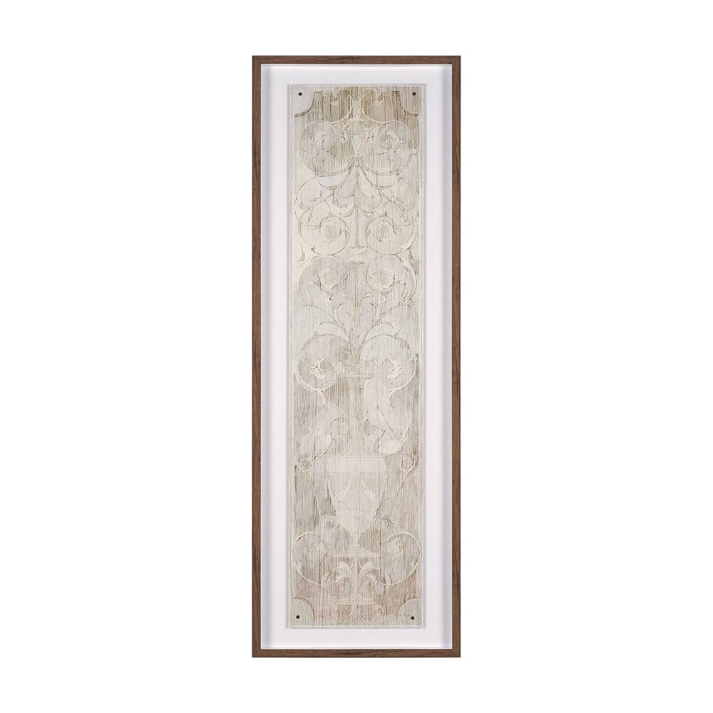 Mercana - Panel Etching II by Mercana Studio a Hand Embellished Framed Art Print under Glass - 15875 view 1
