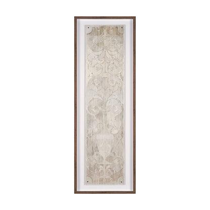 Mercana - Panel Etching II by Mercana Studio a Hand Embellished Framed Art Print under Glass - 15875 view 1