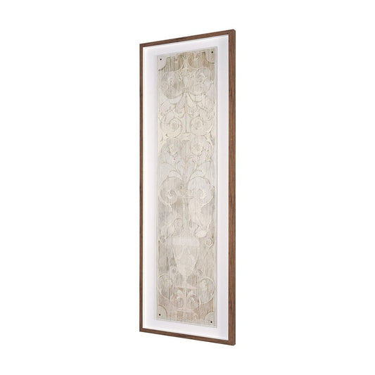 Mercana - Panel Etching II by Mercana Studio a Hand Embellished Framed Art Print under Glass - 15875 view 2