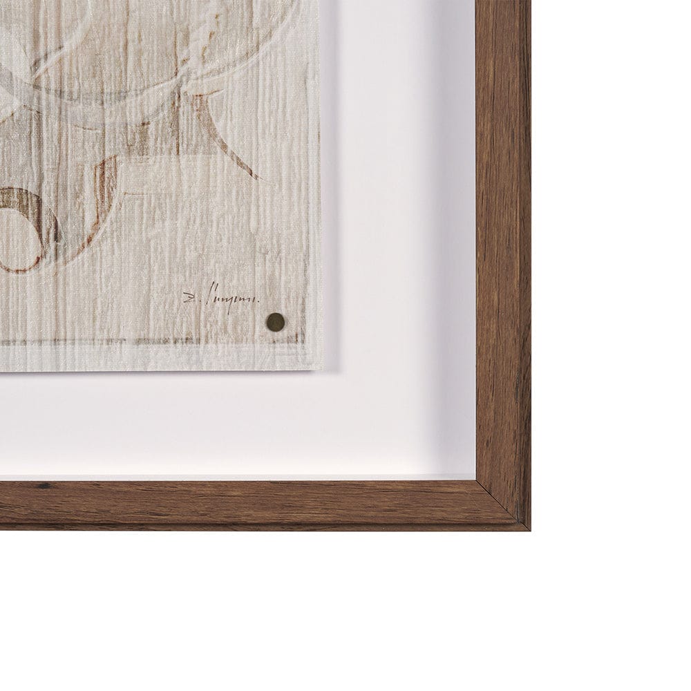 Mercana - Panel Etching II by Mercana Studio a Hand Embellished Framed Art Print under Glass - 15875 view 3