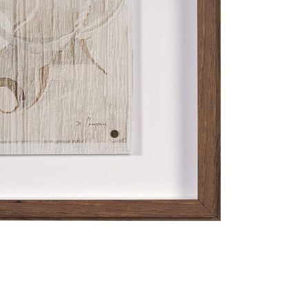 Mercana - Panel Etching II by Mercana Studio a Hand Embellished Framed Art Print under Glass - 15875 view 3