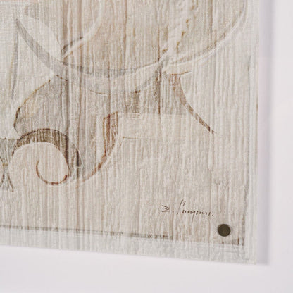 Mercana - Panel Etching II by Mercana Studio a Hand Embellished Framed Art Print under Glass - 15875 view 6
